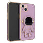 3D Astronaut Phone Case Anti-Drop Electroplating Bracket - Redneckgaminguk Community Store!