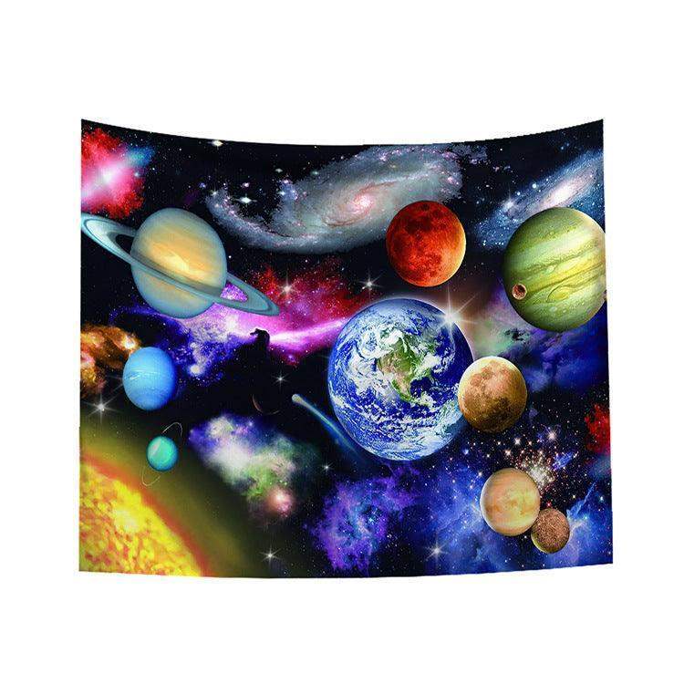 Digital Printing Colorful Starry Art Wall Tapestry - Redneckgaminguk Community Store! Redneckgaminguk Community Store!