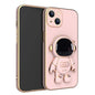 3D Astronaut Phone Case Anti-Drop Electroplating Bracket - Redneckgaminguk Community Store!