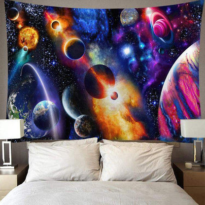 Digital Printing Colorful Starry Art Wall Tapestry - Redneckgaminguk Community Store!